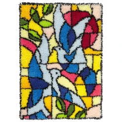 Leisure Arts Doves Latch Hook Kit