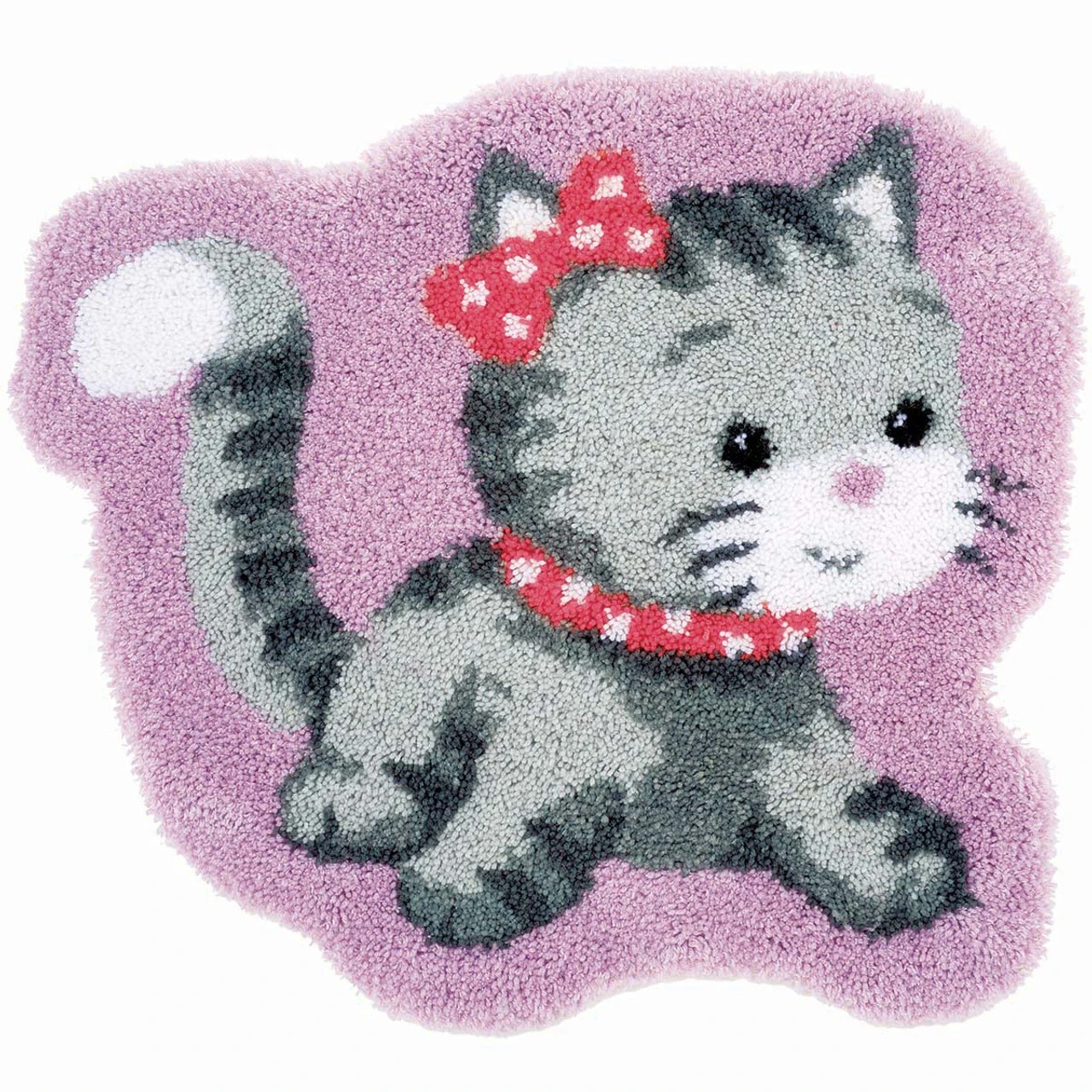 Vervaco Cat Latch Hook Kit 3 Vervaco Cat Latch Hook Kit