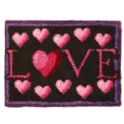 Sundance Hearts Of Love Latch Hook Kit