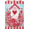Design Works I Love You-February Banner Felt & Sequin Kit -Robotime Zone 154777 80115.1693416599