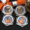 Herrschners Vintage Halloween Coasters Counted Cross-Stitch Kit -Robotime Zone 170528 96016.1693417323