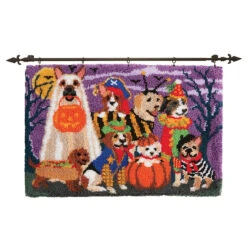 Herrschners Howl-Ween Latch Hook Kit