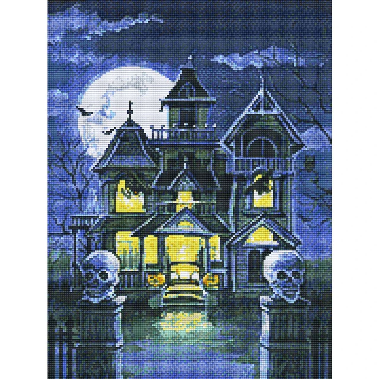 PixelHobby Haunted House Mosaic Art Kit 3 PixelHobby Haunted House Mosaic Art Kit