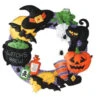 Bucilla A Witch's Brew Wreath Felt & Sequin Kit -Robotime Zone 175563 07995.1693418188