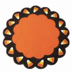 Herrschners Candy Corn Felt Placemats Felt Kit -Robotime Zone 176422 2 46777.1693418219