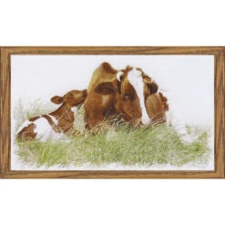 Thea Gouverneur Red Cow Counted Cross-Stitch Kit