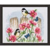 Permin Mousewhite Birds Counted Cross-Stitch Kit -Robotime Zone 189883 80275.1693426962