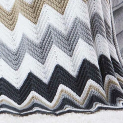 Herrschners Moonlit Sky Afghan Crochet Kit -Robotime Zone 202003 2 29269.1693427298