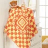 Herrschners Bright And Bold Baby Blanket Crochet Kit -Robotime Zone 202014 74330.1693427315