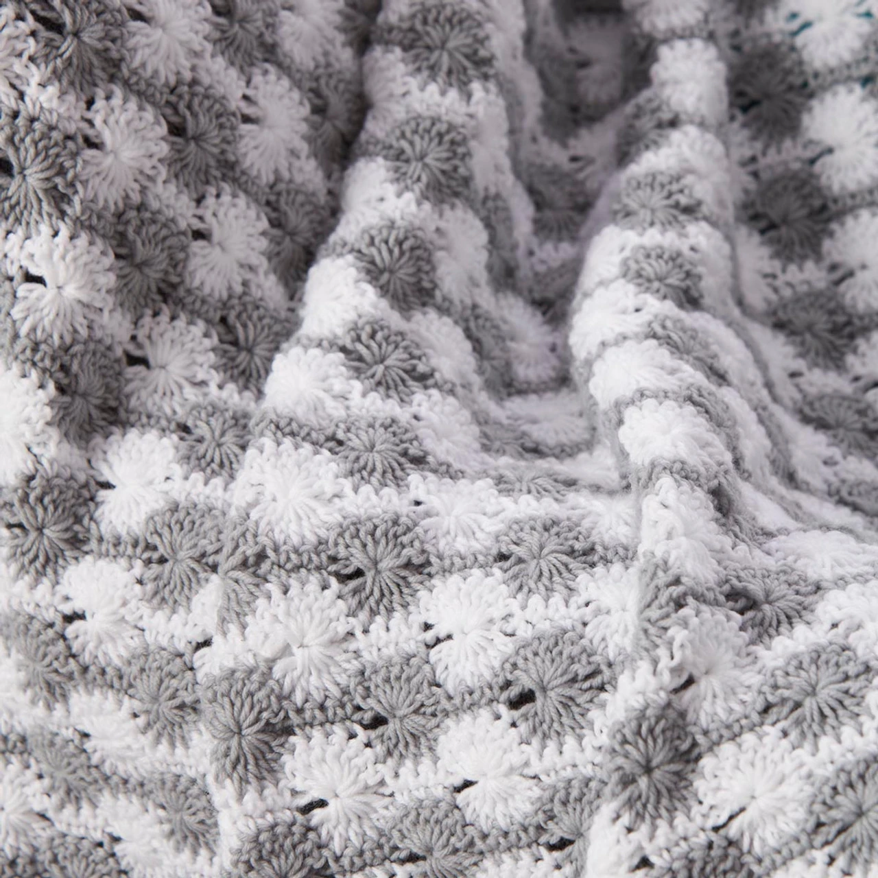 Herrschners Cloudburst Throw Crochet Kit 5 Herrschners Cloudburst Throw Crochet Kit - Image 3