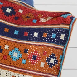 Herrschners Navajo-Inspired Afghan Crochet Kit -Robotime Zone 204341 3 17660.1693427599