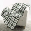 Premier® Premier Fields Of Clover Afghan Crochet Kit -Robotime Zone 204767 53139.1693427847