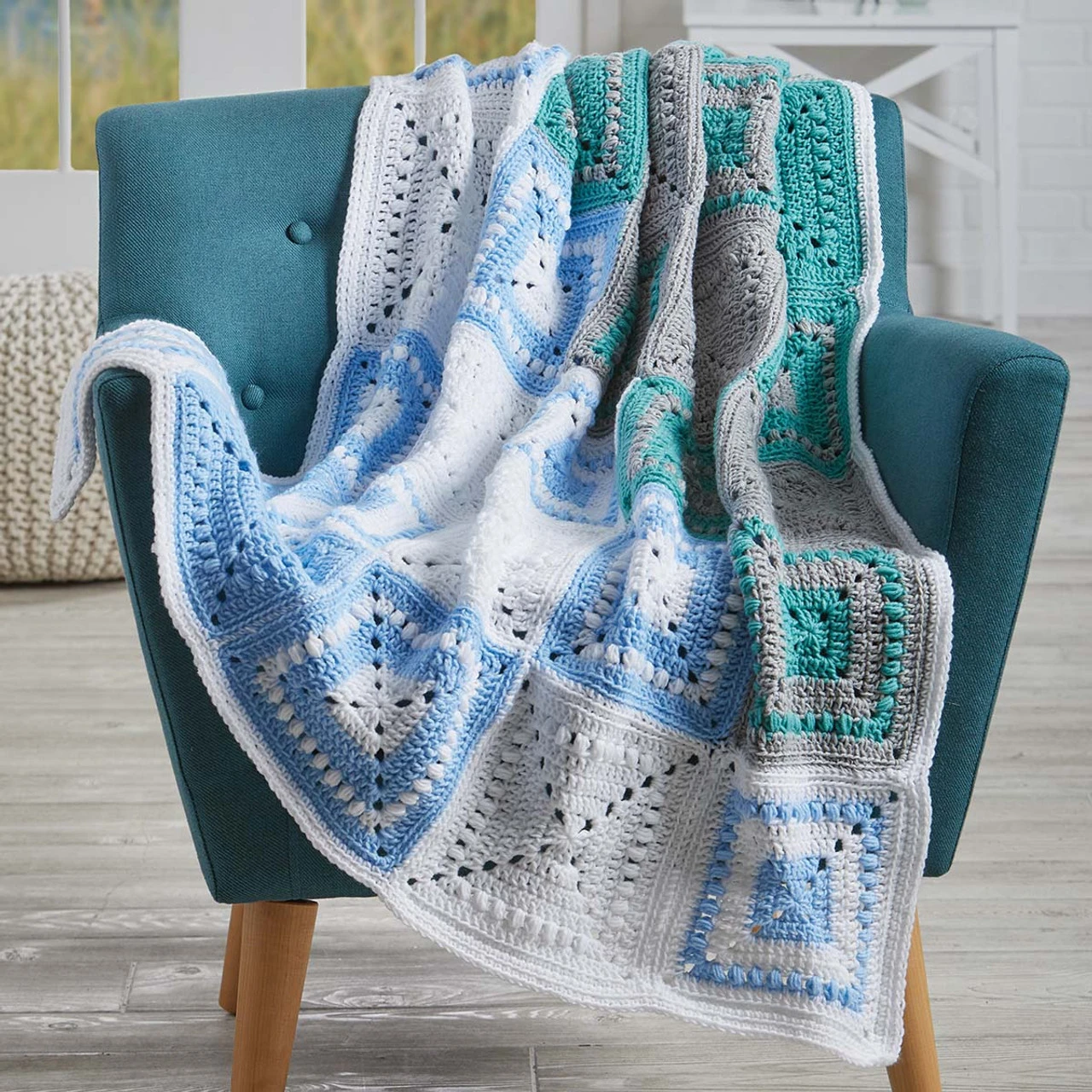 Herrschners Home Decor Crochet Afghan Kit 3 Herrschners Home Decor Crochet Afghan Kit