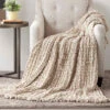 Bernat Waffle & Fringe Crochet Blanket Yarn Kit -Robotime Zone 204884 98806.1693427866