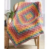 Herrschners Bramble Afghan Crochet Kit -Robotime Zone 204943 56764.1693427888