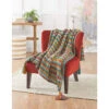 Herrschners Motley Throw Crochet Yarn Kit 1 Herrschners Motley Throw Crochet Yarn Kit -Robotime Zone 205197P 46983.1693428050