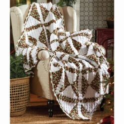 Premier® Premier Merry Motif Quilt Crochet Afghan Kit