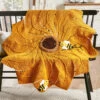 Herrschners Bee-Rilliant Sunflower Afghan Crochet Kit -Robotime Zone 205468 1 98437.1696276112