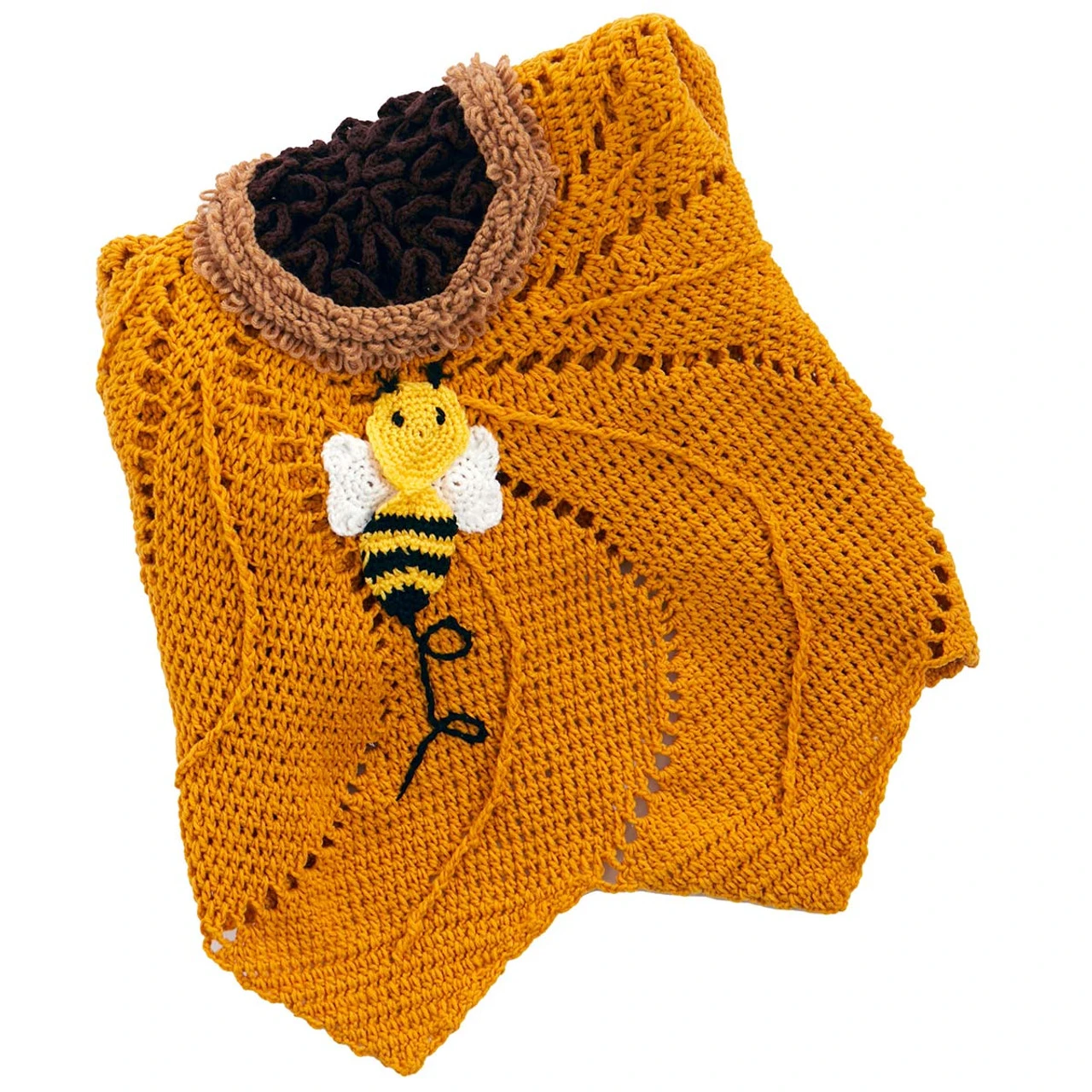 Herrschners Bee-Rilliant Sunflower Afghan Crochet Kit 4 Herrschners Bee-Rilliant Sunflower Afghan Crochet Kit - Image 2