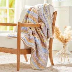 Premier® Premier Boxed Shells Throw Crochet Kit