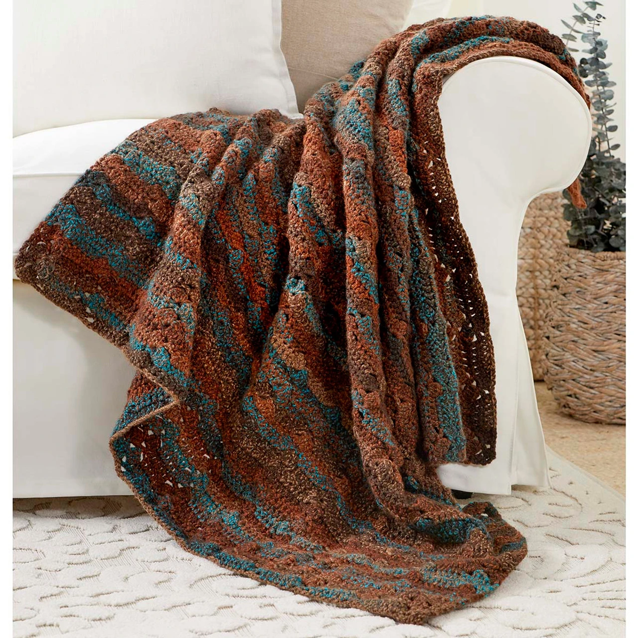 Premier® Premier Climbing Cluster Crochet Afghan Kit 3 Premier® Premier Climbing Cluster Crochet Afghan Kit