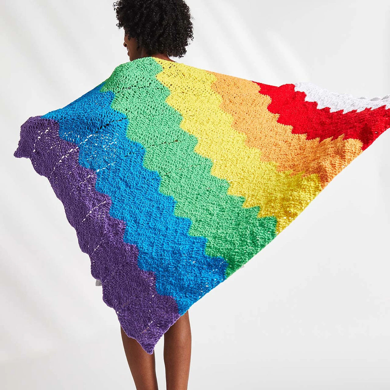 Premier® Premier Rainbow Blanket Crochet Kit 4 Premier® Premier Rainbow Blanket Crochet Kit - Image 2