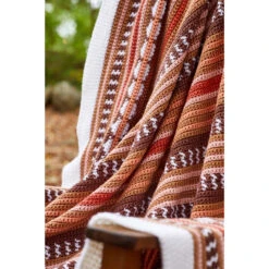 Premier® Premier Peach Azalea Blanket Crochet Kit -Robotime Zone 206235 3 09654.1693428541