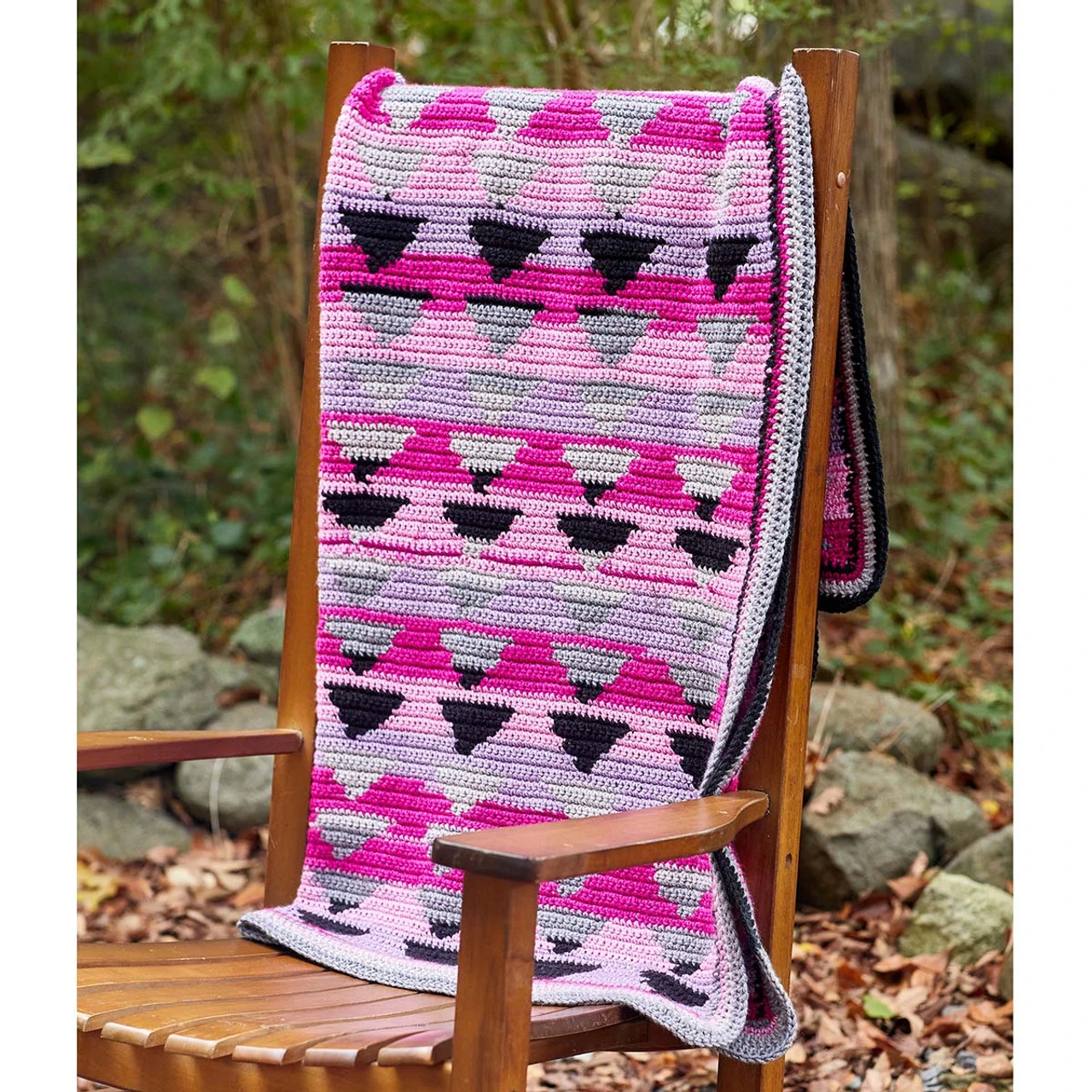 Premier® Premier Triangle Fusion Blanket Crochet Kit 3 Premier® Premier Triangle Fusion Blanket Crochet Kit