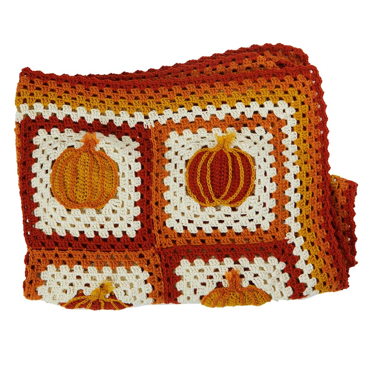Herrschners Pumpkin Spice Afghan Crochet Kit 4 Herrschners Pumpkin Spice Afghan Crochet Kit - Image 2