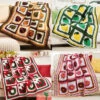 Herrschners Four Seasons Afghan Set Crochet Kit -Robotime Zone 209066 13173.1693428656