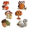 Felt Street Autumn Woodland Felt & Sequin Kit -Robotime Zone 210327 49077.1693428830