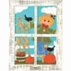 Felt Street Happy Harvest Window Wall Hanging Felt & Sequin Kit -Robotime Zone 213221 83706.1693594720
