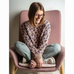 Lion Brand Leopard Sweater Yarn Kit