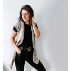 Lion Brand McInness Cardi Knit Yarn Kit