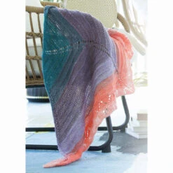 Lion Brand Mandala Shawl Knit Kit