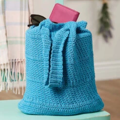 Village Yarn Busy Day Tote Crochet Yarn Kit