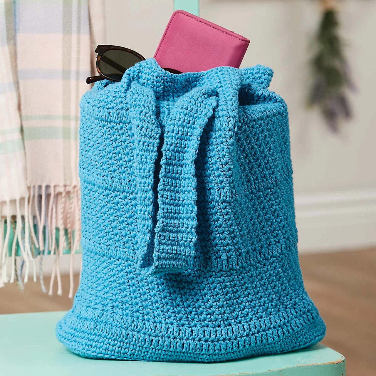Village Yarn Busy Day Tote Crochet Yarn Kit 3 Village Yarn Busy Day Tote Crochet Yarn Kit