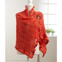 Soho Tropics Stole Crochet Kit