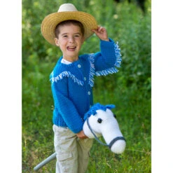 Herrschners Wild West Set-Blue Crochet Kit