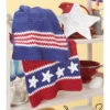 Village Yarn Patriotic Kitchen Towels & Stars Dishcloth Set Crochet Kit -Robotime Zone 235494 28944.1693431467