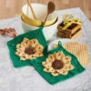 Village Yarn Sunflower Dishcloths Crochet Kit -Robotime Zone 235497 06174.1693431469