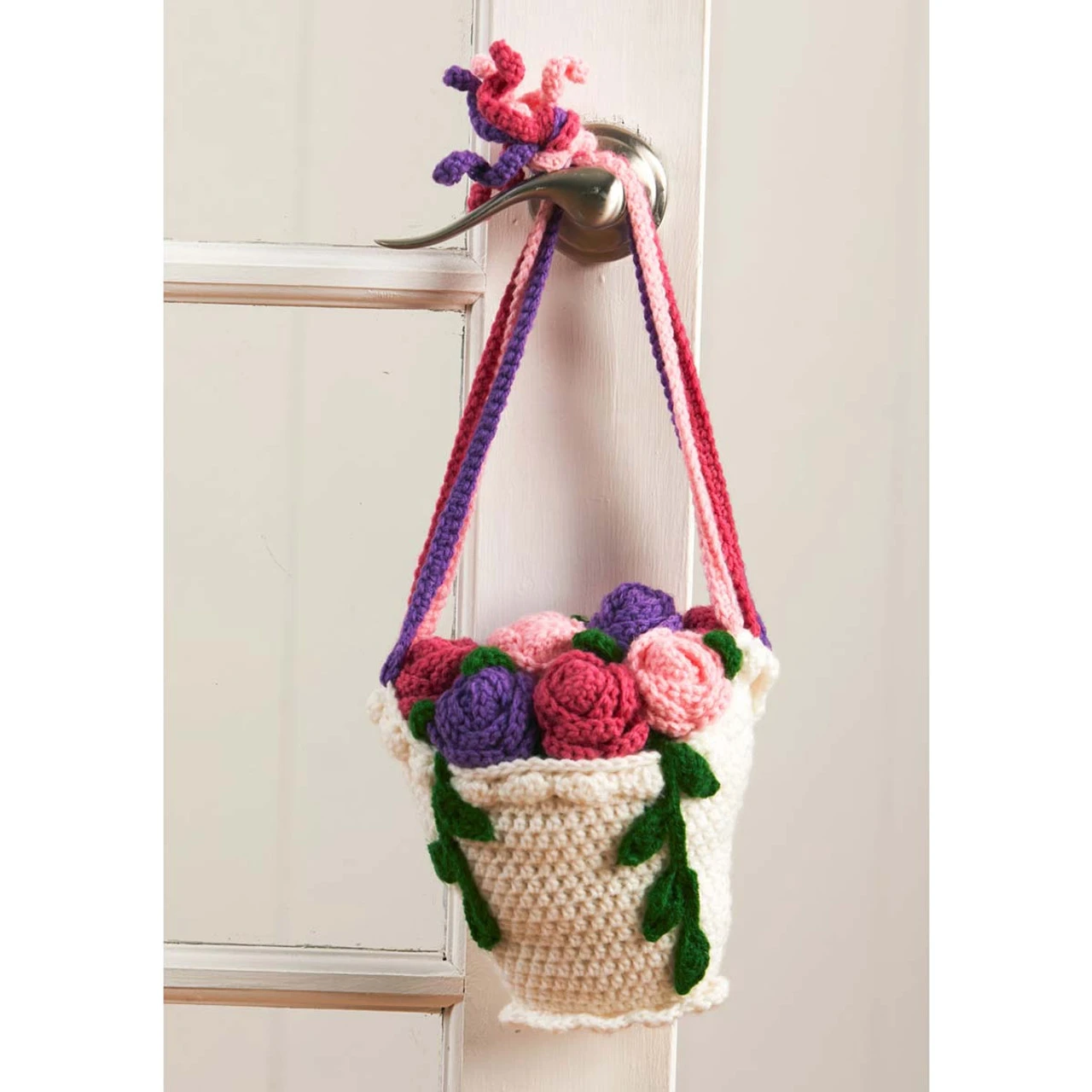 Herrschners May Day Door Hanger Crochet Kit 4 Herrschners May Day Door Hanger Crochet Kit - Image 2