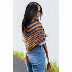 Herrschners Ra! Ra! Ra! Shawl Crochet Kit