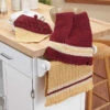 Village Yarn Autumn Towels & Acorn Dishcloth Set -Robotime Zone 235615 00293.1693431549