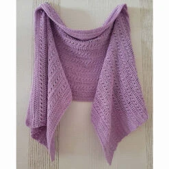 Lion Brand Next To You Shawl Crochet Kit