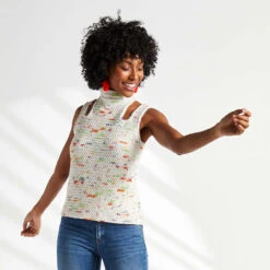 PremierĀ® Premier Cutout Tank Crochet Kit