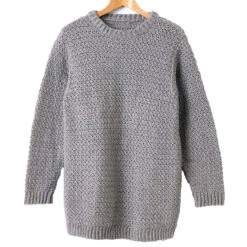Caron Crew Neck Pullover Crochet Kit -Robotime Zone 236217P 3 99790.1693431884