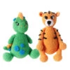 Premier® Premier Dazzling Dino & Twinkly Tiger Crochet Kit -Robotime Zone 236226 29624.1693431902