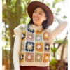 Premier® Premier Granny Square Vest Crochet Kit -Robotime Zone 236236P 07909.1693431917