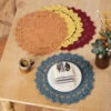 Willow Yarns Fall Colors Place Mats Crochet Kit 2 Willow Yarns Fall Colors Place Mats Crochet Kit -Robotime Zone 236304 99279.1693431984